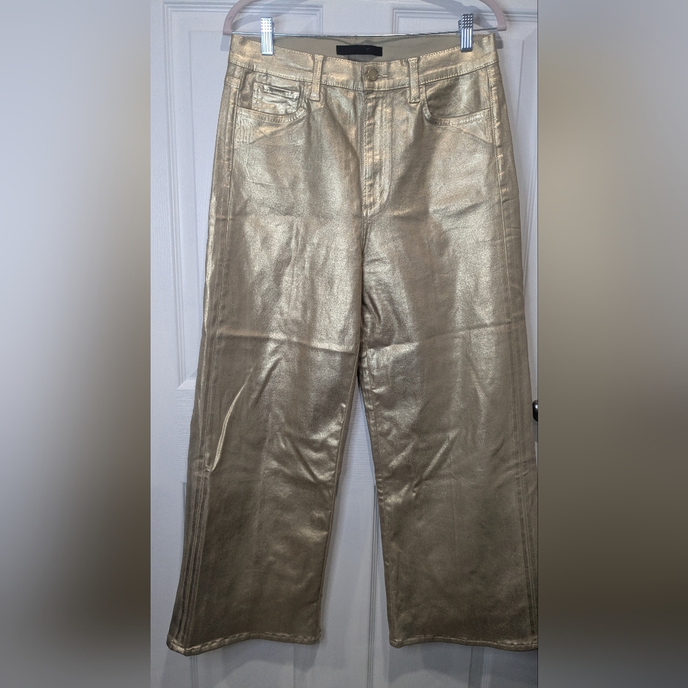 Joe's Jeans The Mia Gold Foil Jeans - Picture 2 of 7